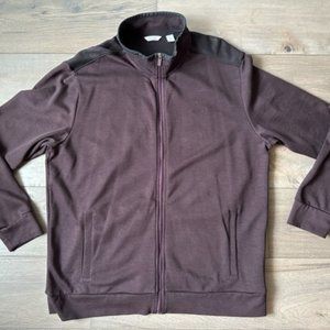 CALVIN KLEIN MEN'S ZIPPERED LONG SLEEVE SHIRT OR JACKET